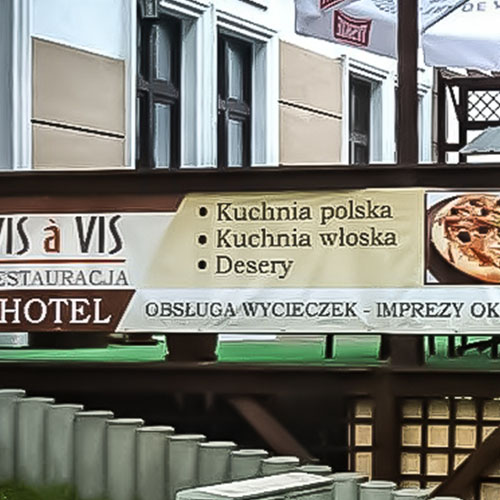 baner reklamowy hotel